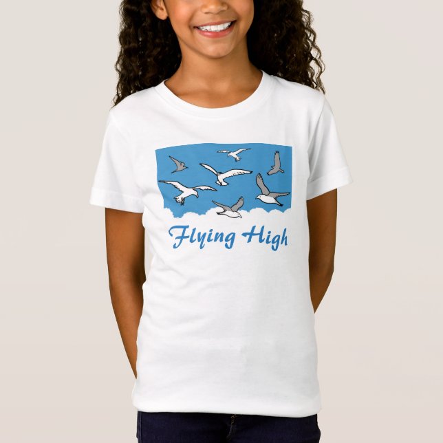 Like a bird - flying high tank top (Front)