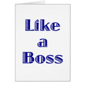 Like a Boss (Front)