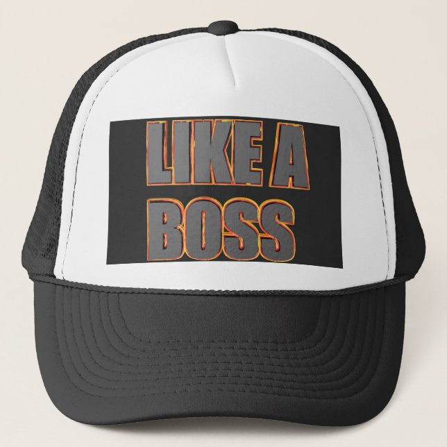 LIKE A BOSS Cap (Front)