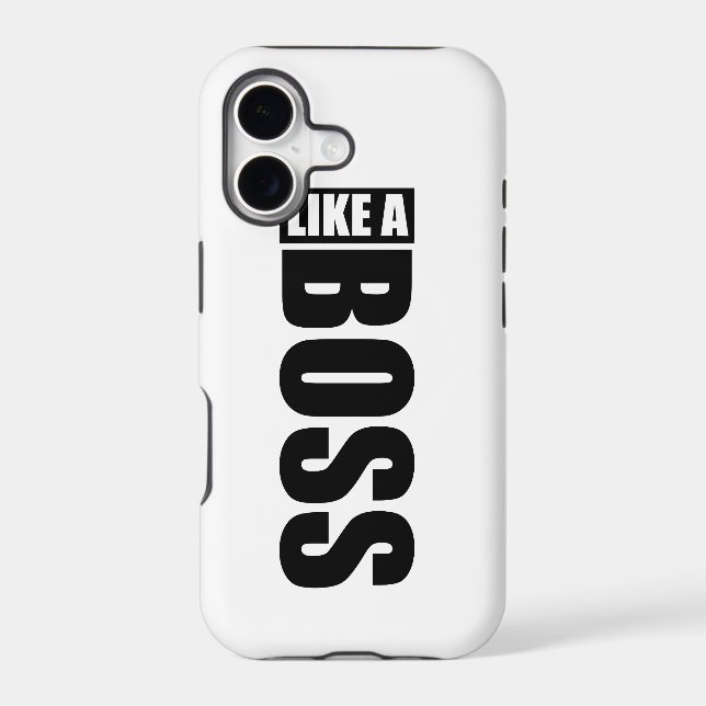 "LIKE A BOSS" case for IPhone 5 (Back)