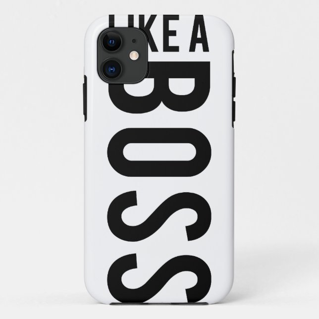 LIKE a BOSS Case-Mate iPhone Case (Back)