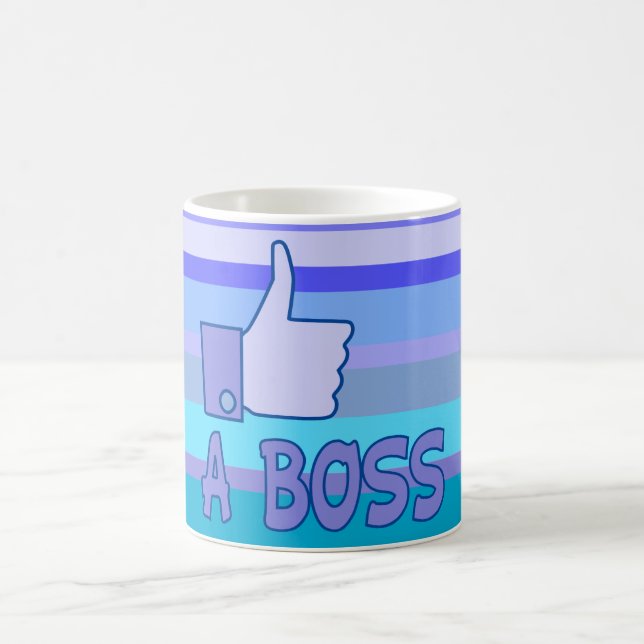 like a boss coffee mug (Center)