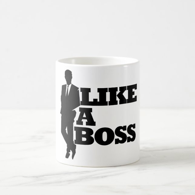 Like a Boss Coffee Mug (Center)