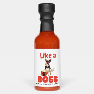 Like A Boss German Shepherd Hot Sauces