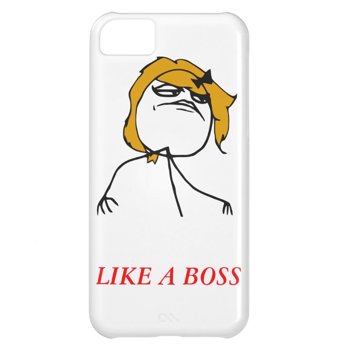 Like a boss girl iPhone 5 Meme Case iPhone 5C Cases