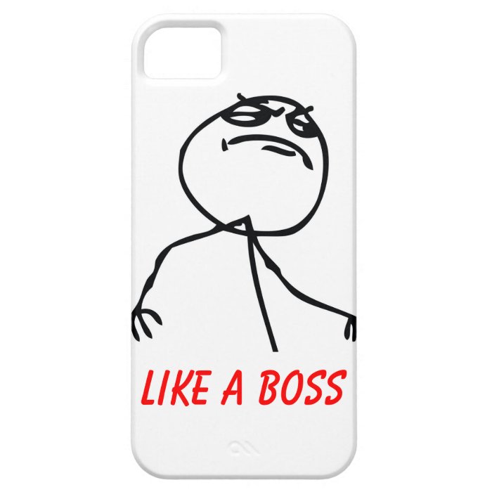 Like a Boss iPhone 5 Covers