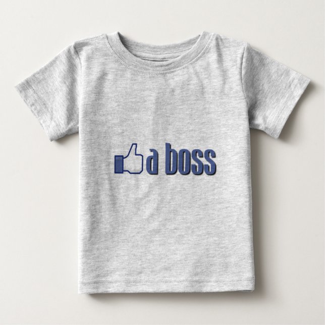 Like a boss thumb baby T-Shirt (Front)