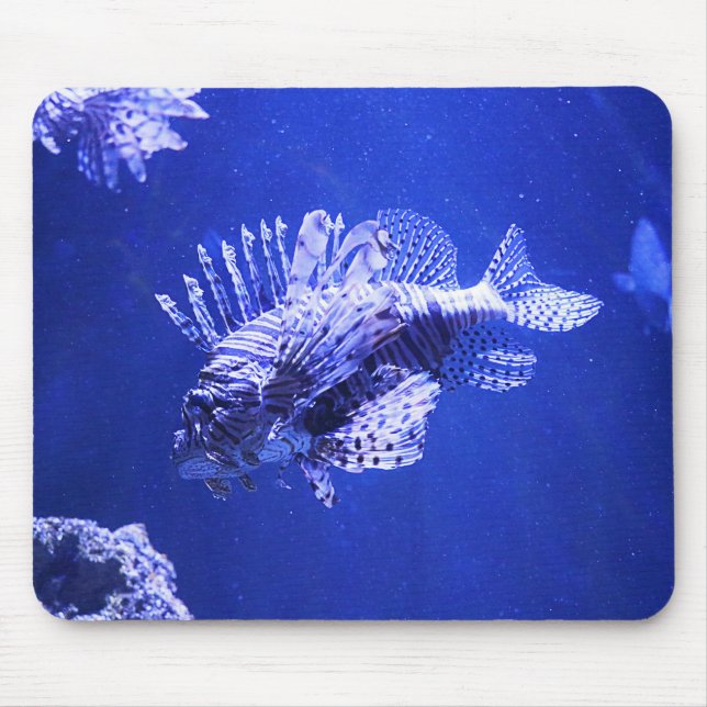 Like a fish in the water mouse pad (Front)