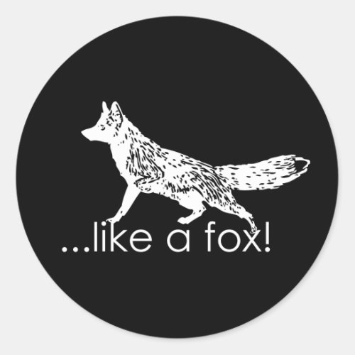 like a fox Stickers