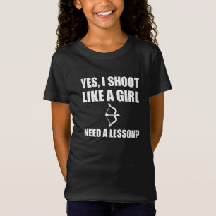 Like A Girl Archery T-Shirt