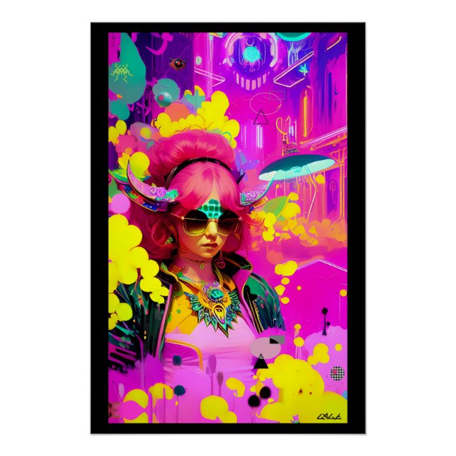 Like a Kiss in the Dark Abyss Poster (Front)