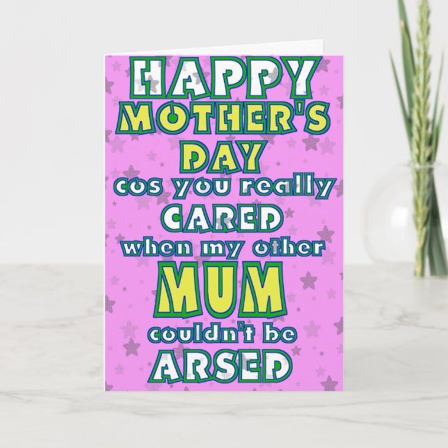 Like a Mom Foster mother's day card (Front)