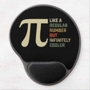 Like a Regular Number But Infinitely Cooler Pi Day Gel Mouse Pad