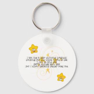 like a star shining brightly keychain