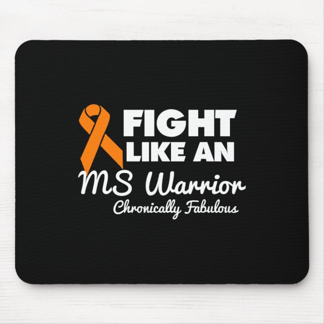 Like An Ms Warrior  Mouse Pad (Front)