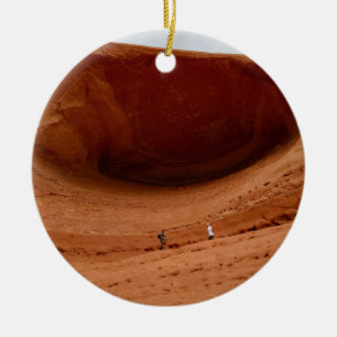 Like Ants Ceramic Ornament