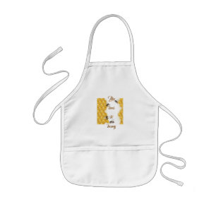 "Like Bees To Honey" Kids' Apron