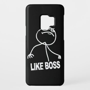 Like Boss Meme Case-mate Samsung Galaxy S9 Case by eatlovepray at Zazzle