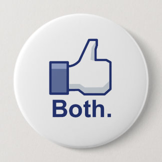 Like Both Pinback Button