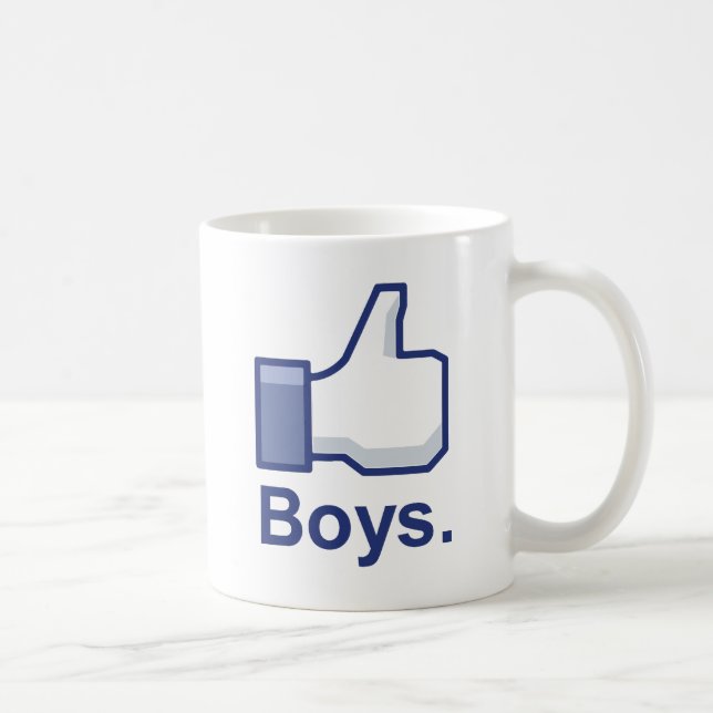 Like Boys Coffee Mug (Right)
