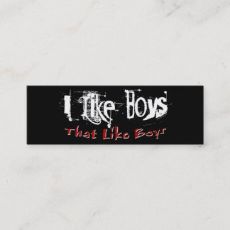 Like Boys Profile Card