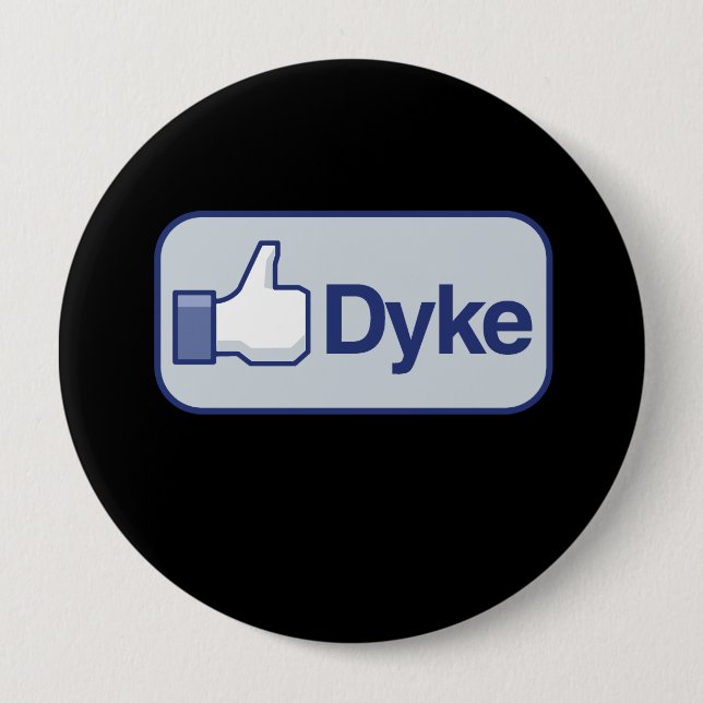 LIKE BUTCH GIRLS PINBACK BUTTON (Front)