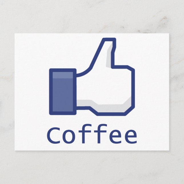Like Coffee Postcard (Front)