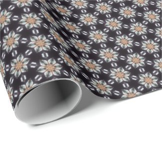 flower pattern wrapping paper