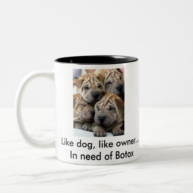 Like Dog, Like Owner Coffee Mug (Left)