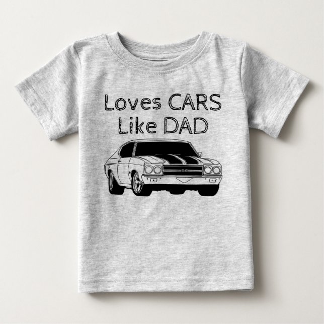 Like father, Like son Baby T-Shirt (Front)