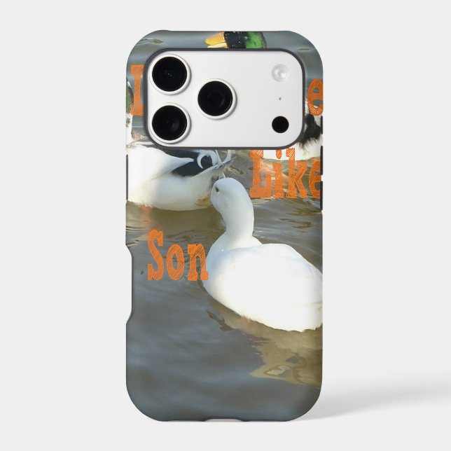 Like Father Like Son. Iphone Case (Back)