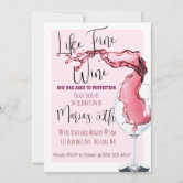 ANY AGE - Let's Sip Birthday Invitation