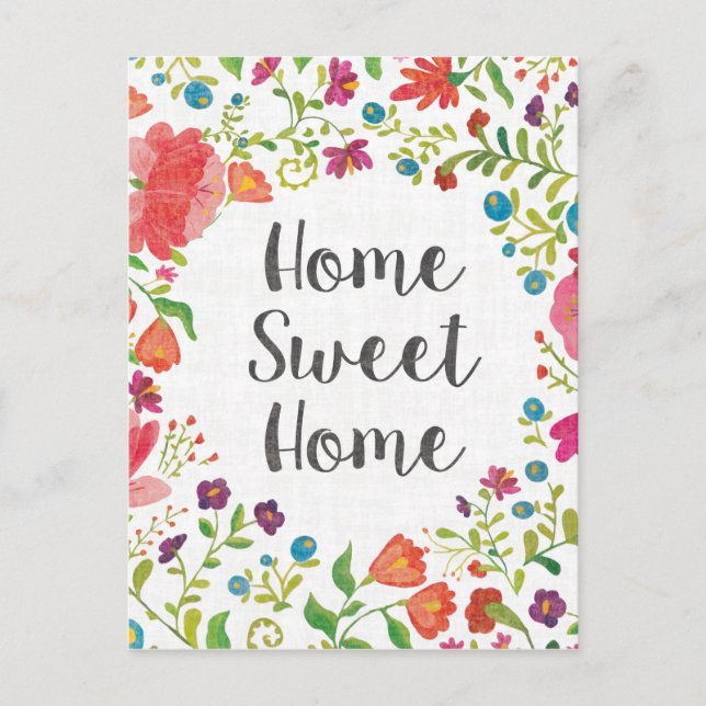 Like Frida V | Home Sweet Home Postcard (Front)