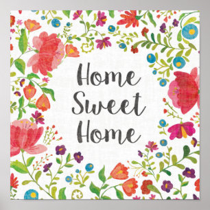 Like Frida V Home Sweet Home Poster