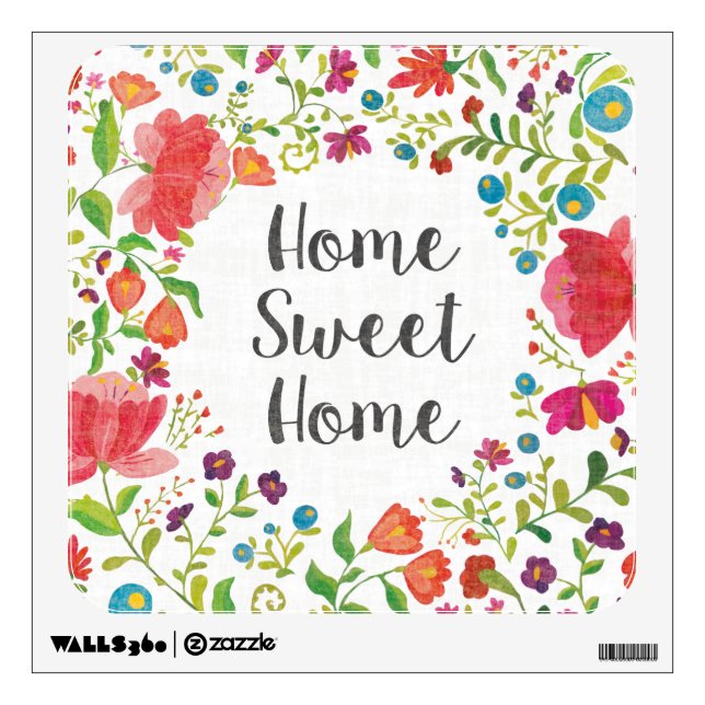 Like Frida V | Home Sweet Home Wall Decal (Front)