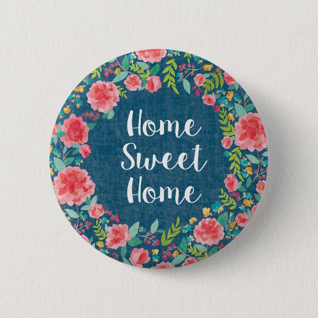 Like Frida VII | Home Sweet Home Button (Front)
