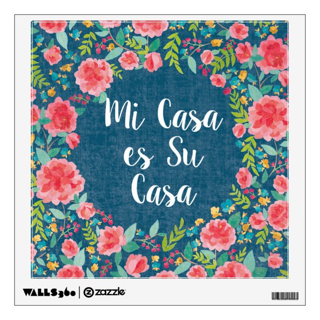Like Frida VIII | Mi Casa es Su Casa Wall Decal (Front)