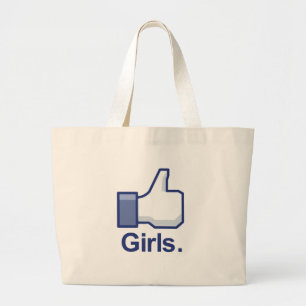 Like Girls Large Tote Bag