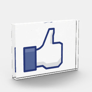 Like Hand - FB Thumbs Up Acrylic Award