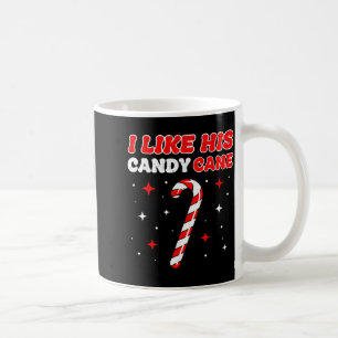 Like His Candy Cane Her Peppermint Candies Christm Coffee Mug