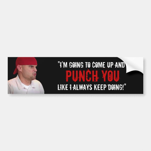 “Like I Always Keep Doing” Bumper Sticker (Front)
