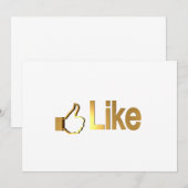 Like in Gold Mug (Front/Back)