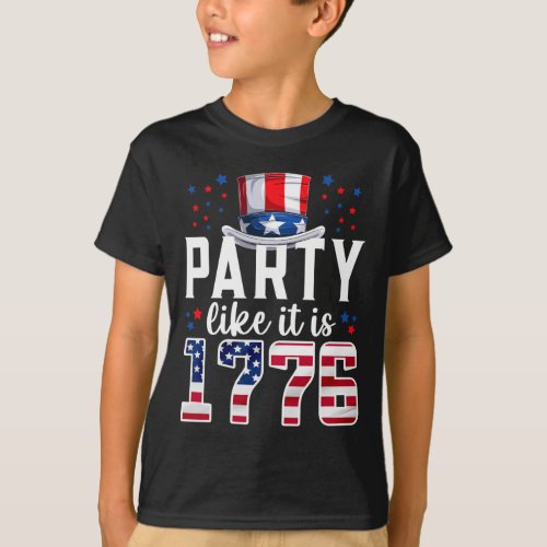 Like It Is 1776 4th Of July America Independence D T_Shirt