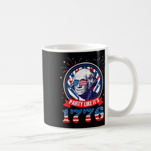 Like It Is 1776 4th Of July George Washington  Coffee Mug