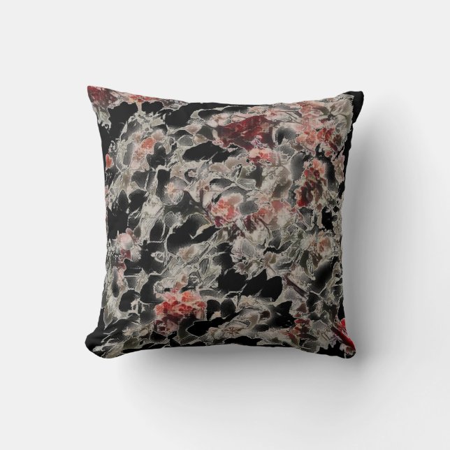 Like Lace Throw Pillow (Front)
