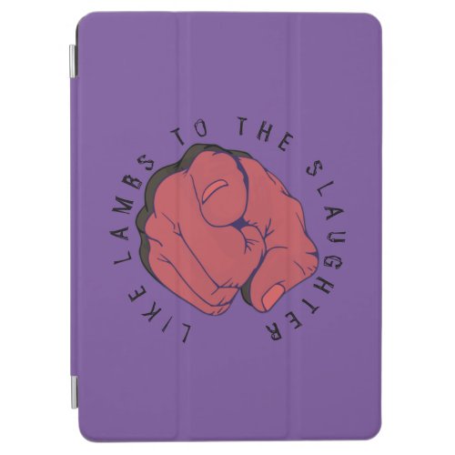 Like Lambs to the Slaughter Red Finger iPad Air iPad Air Cover