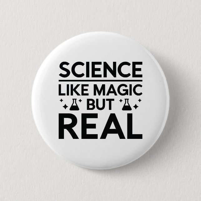 Like Magic But Real Button (Front)