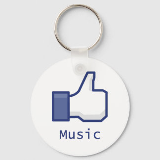 Like Music Keychain