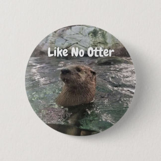 Like No Otter Pinback Button