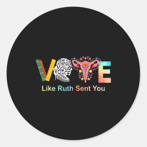 Like Ruth Sent You 1  Classic Round Sticker